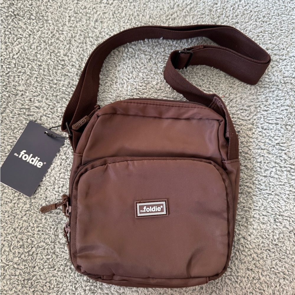 The Foldie Sling Bag BROWN